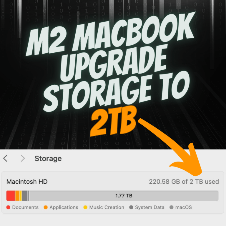 M2 MacBook Upgrade to 2TB
