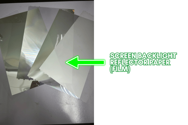 Exclusive Repair for Water Damaged MacBook Screen 2 MacBook backlight reflector film