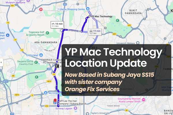 YP Mac Technology Location Update